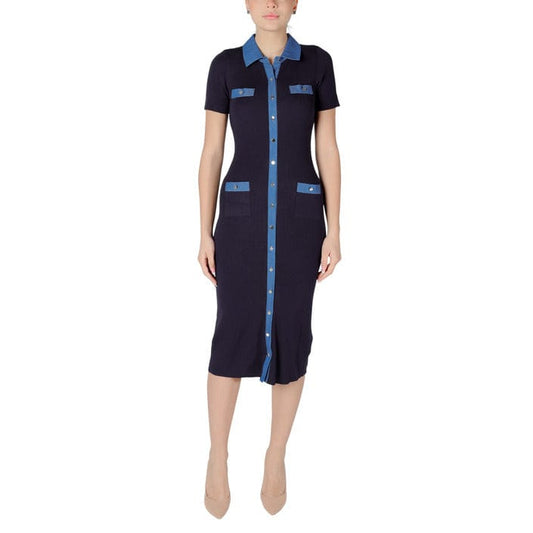 Morgan De Toi Clothing Dresses Blue / XS Morgan De Toi  Women Dress