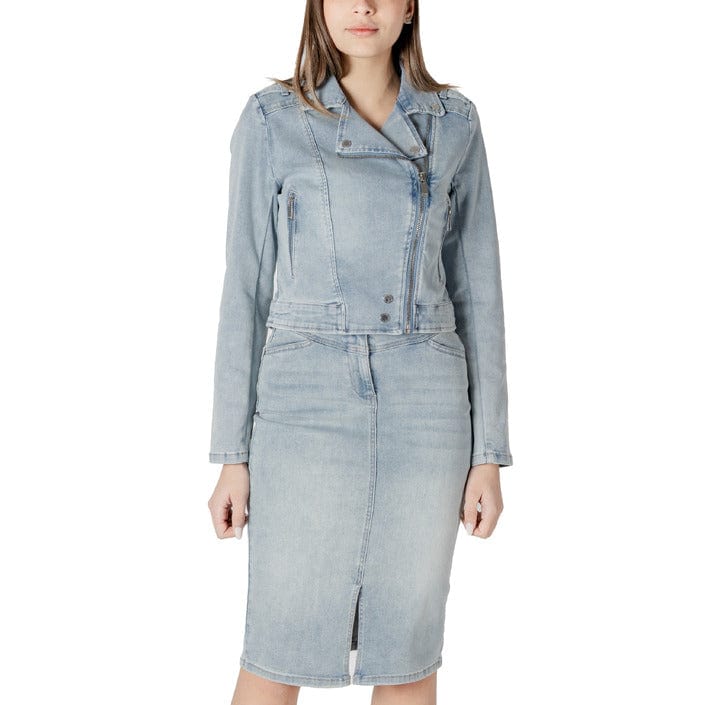Morgan De Toi Clothing Jackets Light Blue / 36 Morgan De Toi  Women Jacket