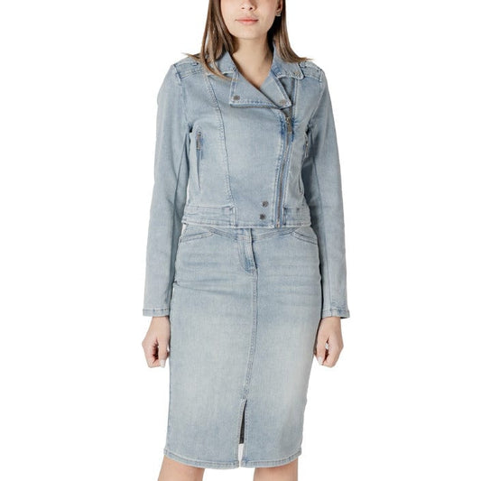 Morgan De Toi Clothing Jackets Light Blue / 36 Morgan De Toi  Women Jacket