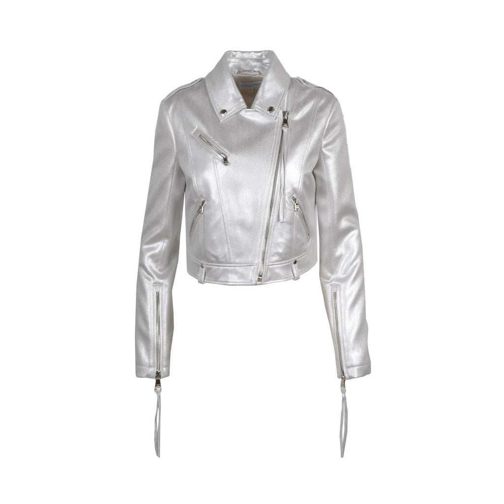 Patrizia Pepe Clothing Blazer Silver / 42 Patrizia Pepe Women Blazer