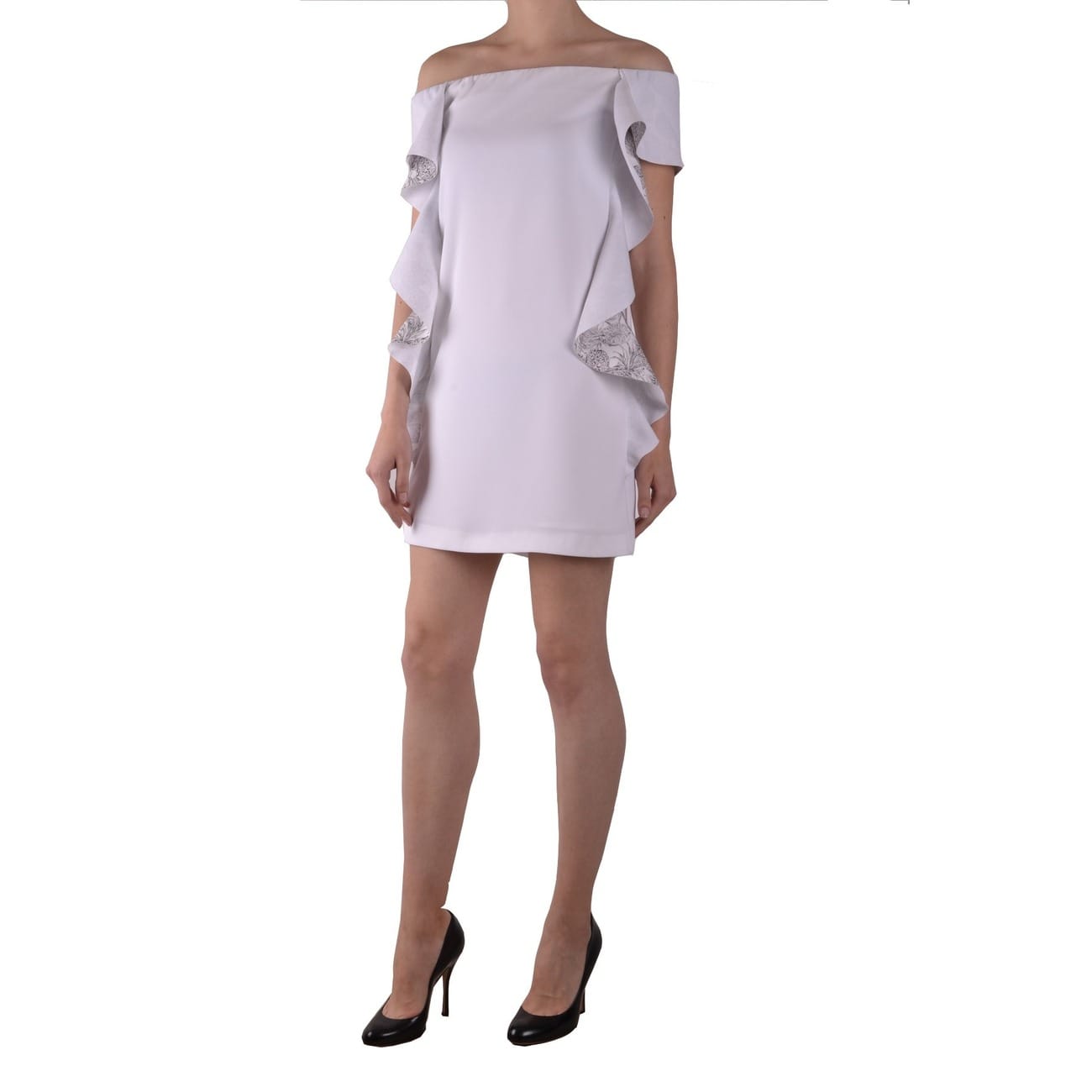 Pinko Clothing Dresses White / 42 IT Pinko White Women Dress