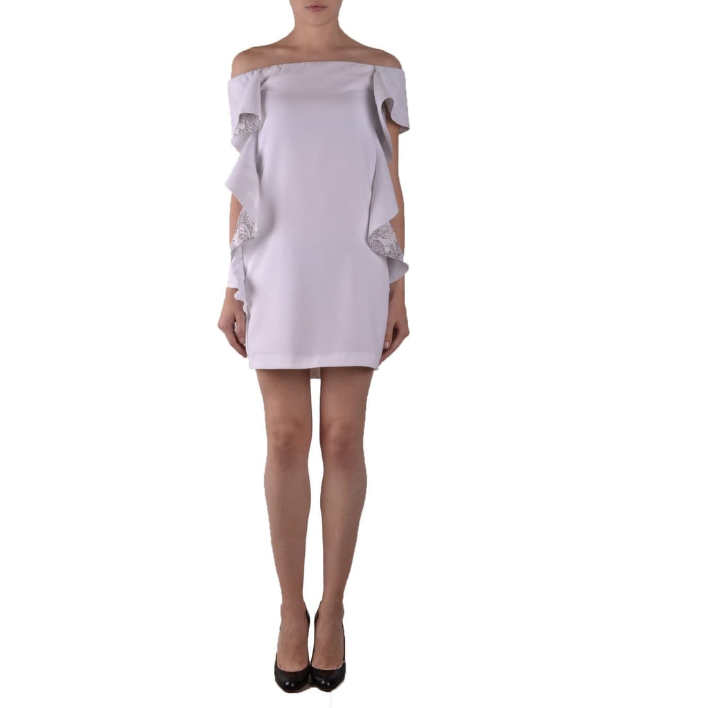 Pinko Clothing Dresses White / 42 IT Pinko White Women Dress
