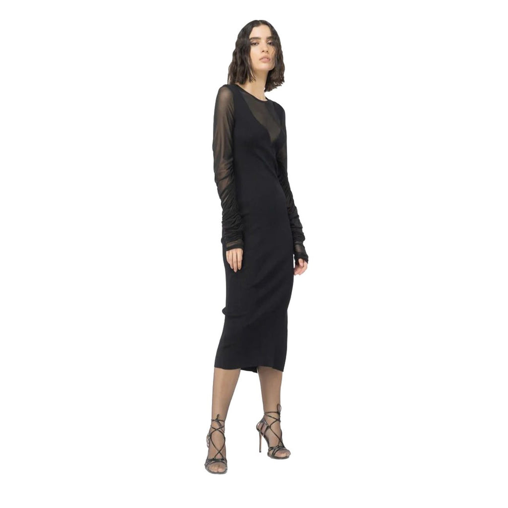 Pinko Clothing Dresses Black / M Pinko Women Dress