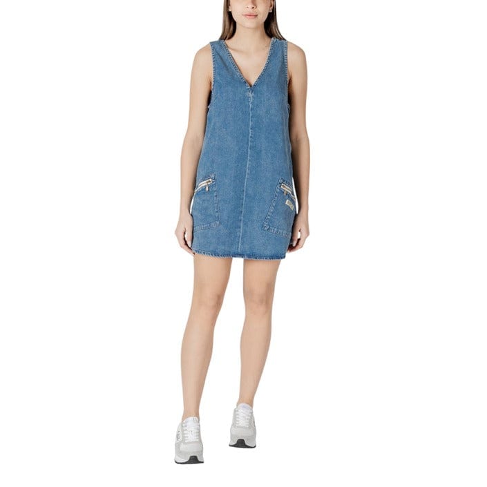 Replay Clothing Dresses Light Blue / XS Replay Party Dress Light Blue Women Dress