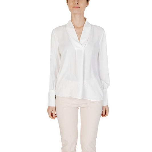 Rinascimento Clothing Blouse White / L Rinascimento  Women Blouse