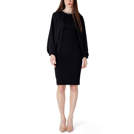 Rinascimento Clothing Dresses Black / XS Rinascimento  Women Dress