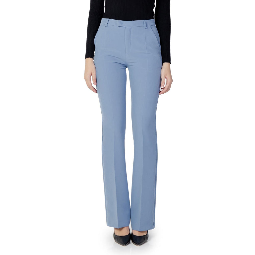 Sandro Ferrone Clothing Trousers Light Blue / 44 Sandro Ferrone Women Trousers