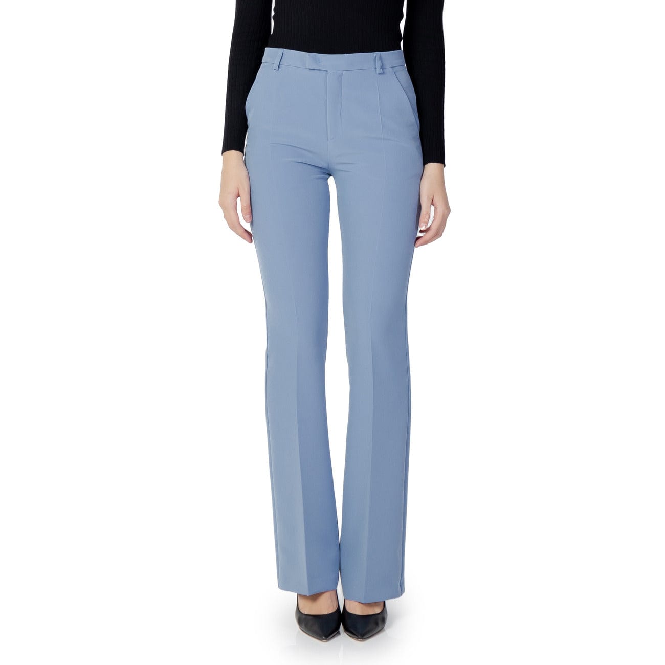 Sandro Ferrone Clothing Trousers Light Blue / 44 Sandro Ferrone Women Trousers