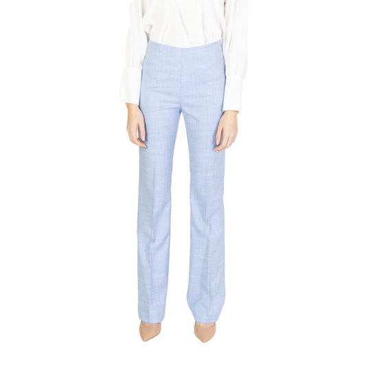 Sandro Ferrone Clothing Trousers Light Blue / 42 Sandro Ferrone  Women Trousers