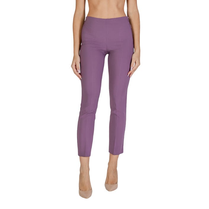 Sandro Ferrone Clothing Trousers Purple / 38 Sandro Ferrone  Women Trousers