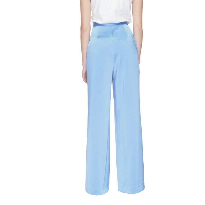 Silence Clothing Trousers Light Blue / M Silence  Women Trousers