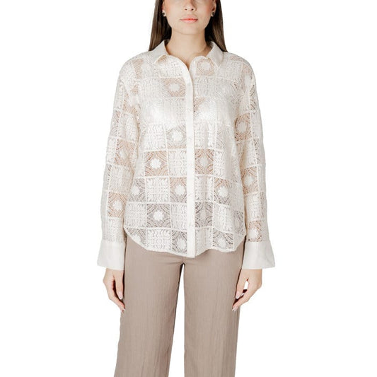 Vila Clothes Clothing Blouse beige / 36 Vila Clothes  Women Blouse
