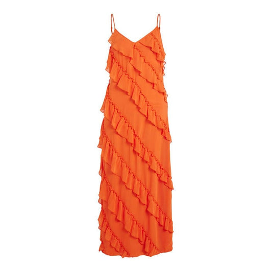 Vila Clothes Clothing Dresses Orange / 40 Vila Clothes  Women Dress